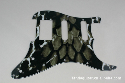 【類FENDER電吉他護(hù)板ST劍龍紋護(hù)板單單雙拾音器孔】?jī)r(jià)格,廠家,圖片,樂器配件,惠州市惠陽(yáng)區(qū)秋長(zhǎng)倍音五金電子加工部-