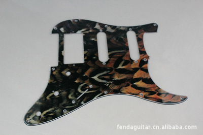 【類芬達(dá)ST單單雙拾音器孔護(hù)板防生虎紋護(hù)板】價(jià)格,廠家,圖片,樂器配件,惠州市惠陽區(qū)秋長倍音五金電子加工部-