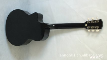 供應優質吉他 Lennov 38寸A款黑色，專業商家提供高品質民族彈撥樂器